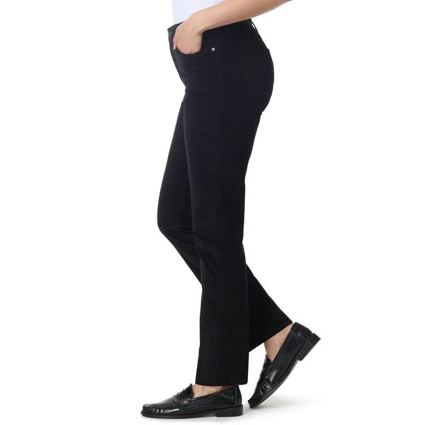 Womens Gloria Vanderbilt Amanda 5-Pocket Straight Jeans - Short