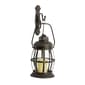 9th &amp; Pike(R) Brown Iron Rustic Candle Wall Sconce - 19x7 - image 1