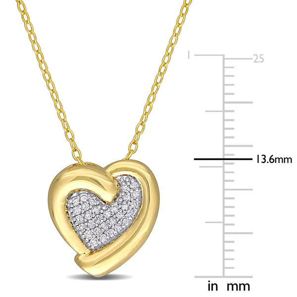 Diamond Classics&#8482; Diamond Heart Necklace