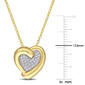 Diamond Classics&#8482; Diamond Heart Necklace - image 2