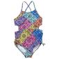Girls &#40;7-16&#41; Kensie Girl Paisley Patchwork One Piece Swimsuit - image 2