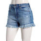 Juniors Celebrity Pink High Rise Festival Fray Hem Shorts - image 1
