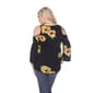 Womens White Mark Lorain Cold Shoulder Top - image 3