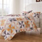 Greenland Home Fashions(tm) Pinwheel & Posey Reversible Quilt Set - image 1