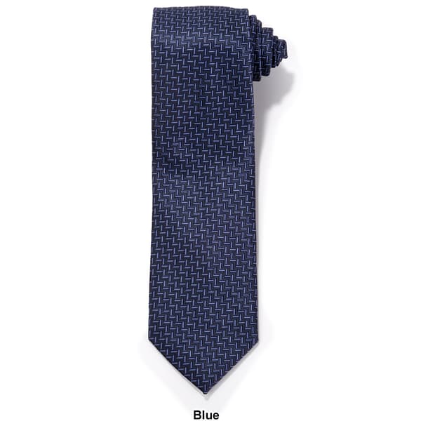 Mens Christian Aujard Zig Zag Neat Tie