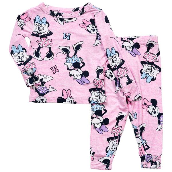 Baby Girl (12-24M) Disney Minnie Mouse Pretty 2pc. Pajama Set - image 
