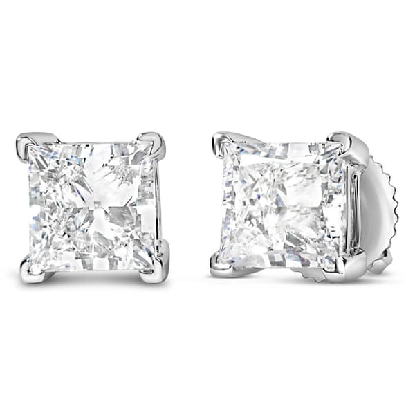 Haus of Brilliance 1 1/2ctw. Lab Grown Diamond Stud Earrings