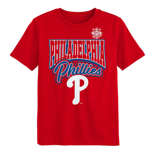 Boys (8-20) MLB Philadelphia Phillies Hit & Run Tee - image 