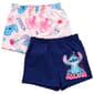 Girls (7-12) Disney 2pk. Stitch Aloha Shorts - image 1