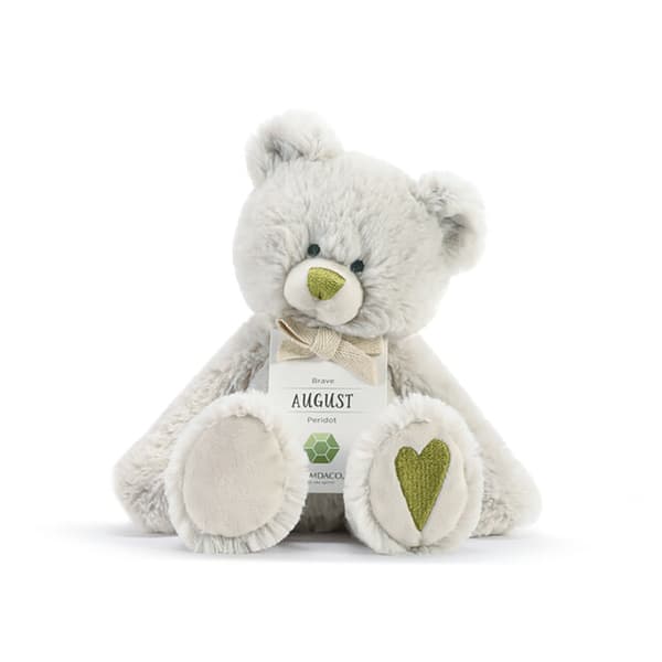 Baby Demdaco August Birthstone Bear - image 