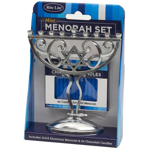 Mini Menorah Set - image 