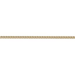 Mens Lynx Stainless Steel Gold-Tone Franco Chain Necklace