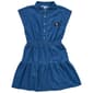 Girls &#40;7-16&#41; Calvin Klein Tiered Shirtdress - Medium Chambray - image 1