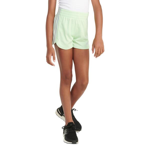 Girls &#40;7-16&#41; adidas&#40;R&#41; 3-Stripe Mesh Pacer Shorts - image 