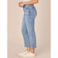 Womens Democracy "Ab"solution&#174; Flare Center Seam Slit Jeans - image 2