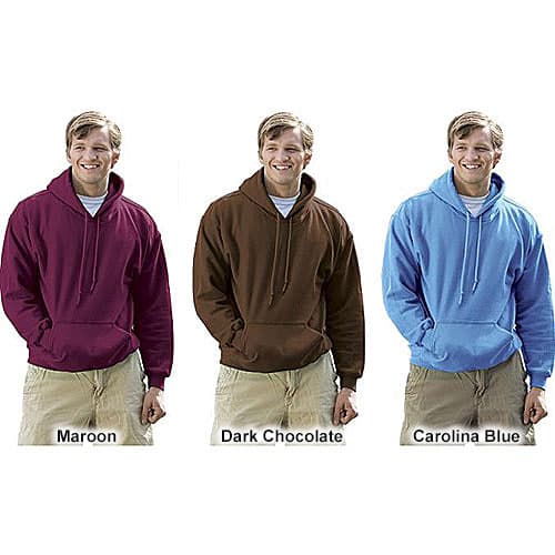 Mens Gildan® Heavy Blend™ Solid Fleece Pullover Hoodie