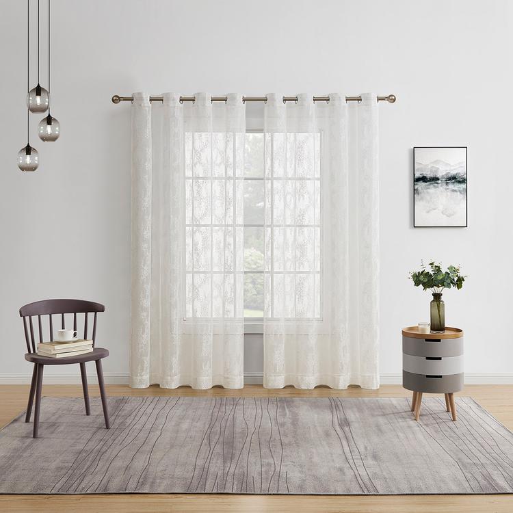 Galaxy Lace Grommet Panel Curtain