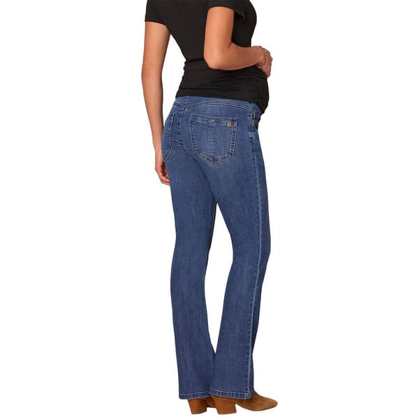 Womens Democracy "Ab"solution® Blue Maternity Itty Bitty Jeans