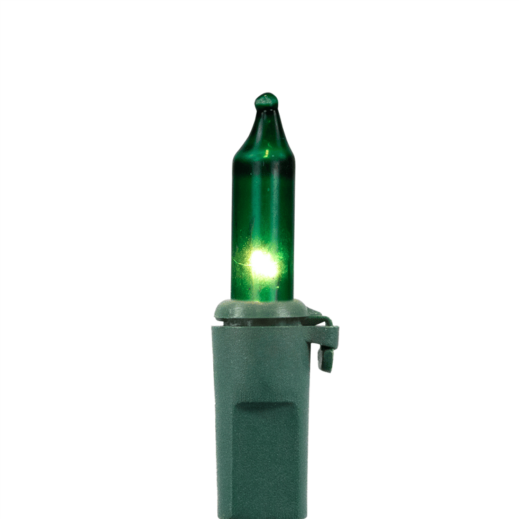 Northlight 10ft. Green & Clear Mini Christmas Light Set