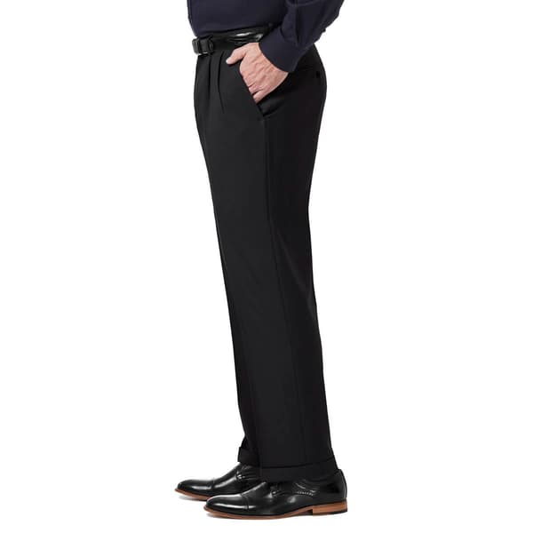 Mens Haggar&#174; Premium Comfort Classic Fit Pleat Front Dress Pant