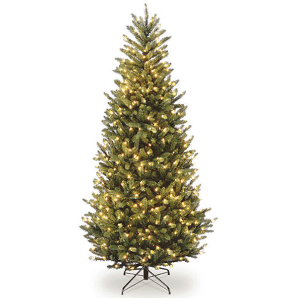 National Tree 7.5ft. Pre-Lit Slim Natural Fraser Tree - image 