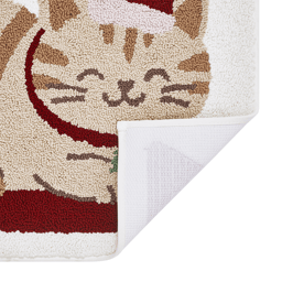 Hallmark Holiday Happy Cat Tufted 20x30 Bath Rug