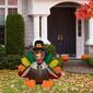 Northlight Seasonal 4ft. Inflatable Pre-Lit Turkey Decoration - image 5