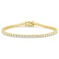 Nova Star(R) Gold Plated 2ctw. Lab Grown Diamond Tennis Bracelet - image 1