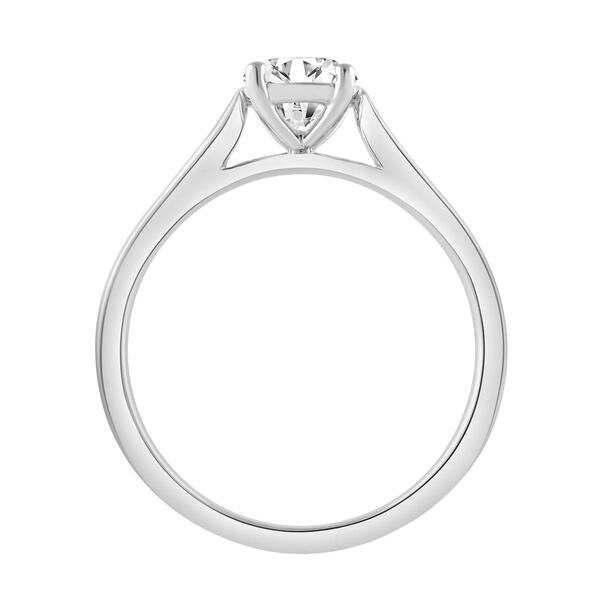 Nova Star&#174; Sterling Silver Lab Grown Diamond Solitaire Ring