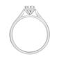 Nova Star&#174; Sterling Silver Lab Grown Diamond Solitaire Ring - image 5