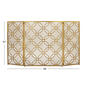 9th & Pike&#174; Gold Metal Fireplace Screen - image 5