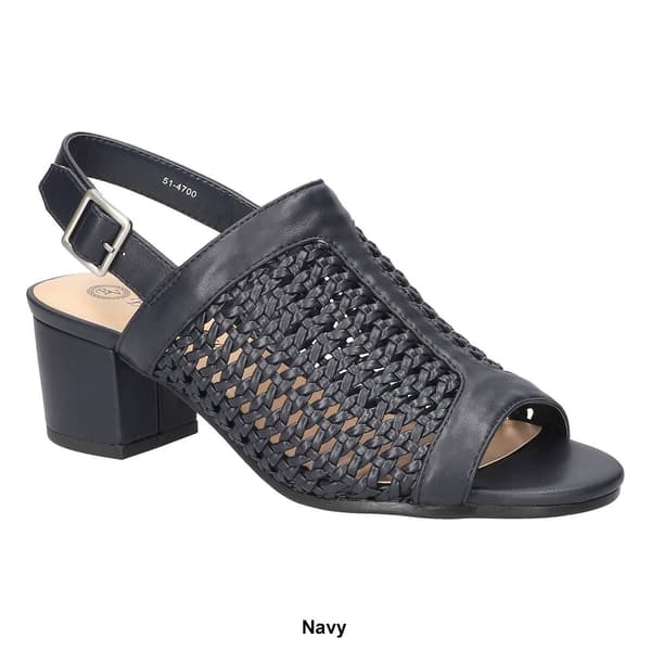 Womens Bella Vita Adley Slingback Block Heel Sandals
