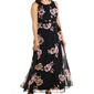 Womens NY Collection Sleeveless Print Chiffon Midi Dress - image 3