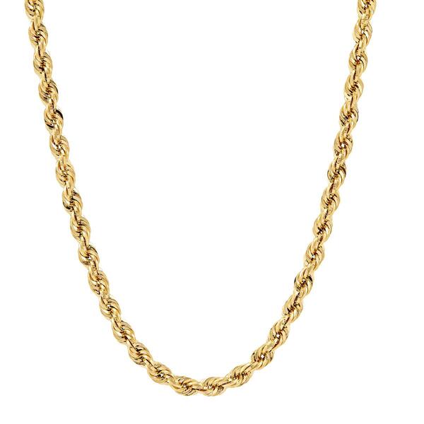 Gold Classics&#40;tm&#41; 10kt. Gold Glitter Chain Necklace - image 