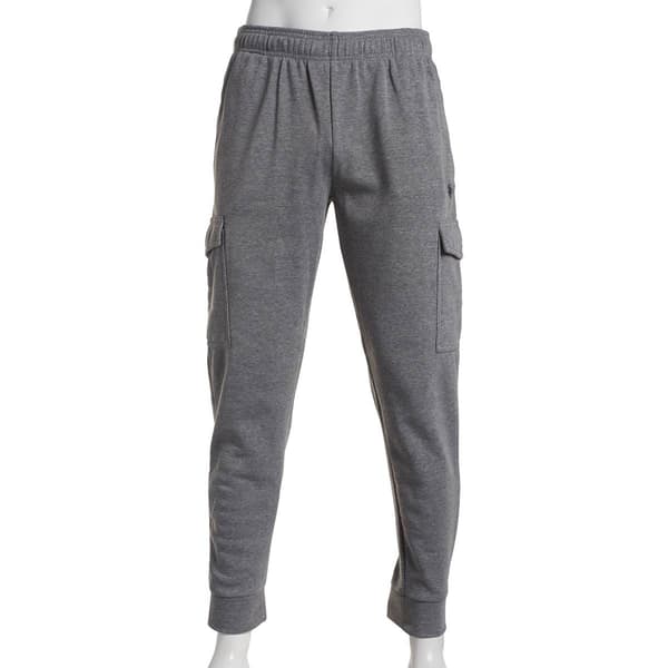 Mens U.S. Polo Assn.&#40;R&#41; Solid Jogger Sweatpants w/ Cargo Pockets - image 
