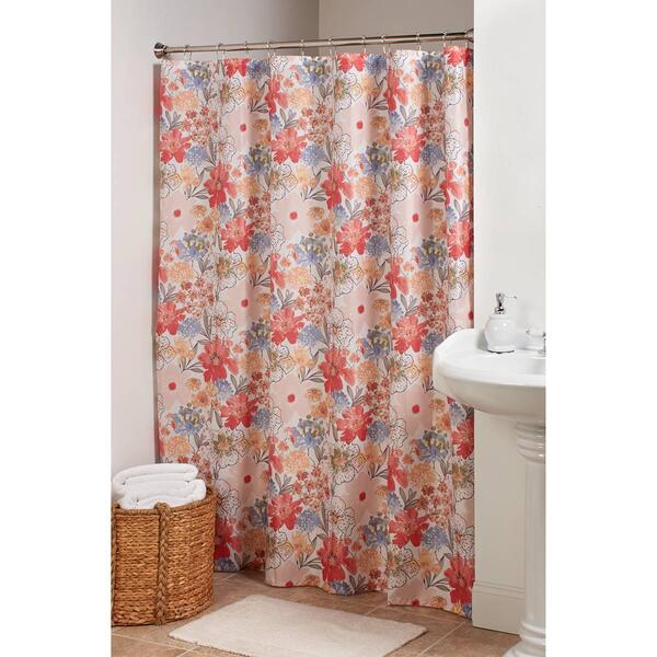 Kalika Floral 13pc. Shower Curtain Set - image 