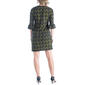 Womens 24/7 Comfort Apparel Shades of Green Shift Dress - image 2