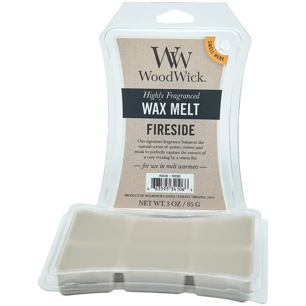 WoodWick&#40;R&#41; Fireside 3oz. Wax Melts - image 