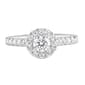 Nova Star(tm) 5/8ctw. Lab Grown Halo Diamond Engagement Ring - image 1