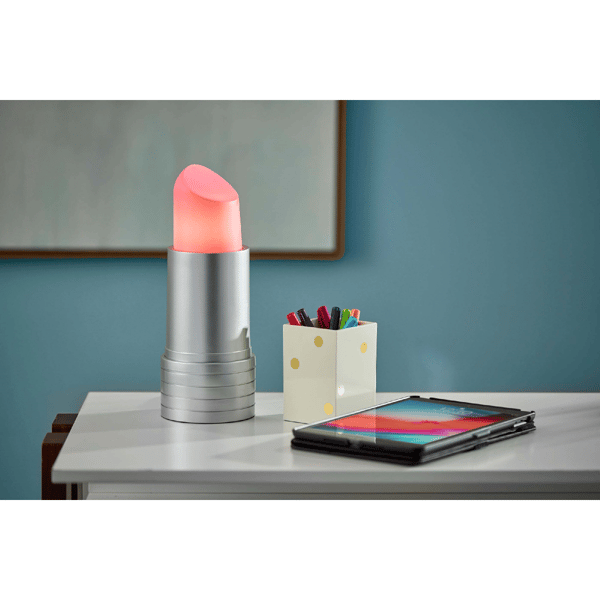 Simplee Adesso Lipstick Lamp with Pink Shade