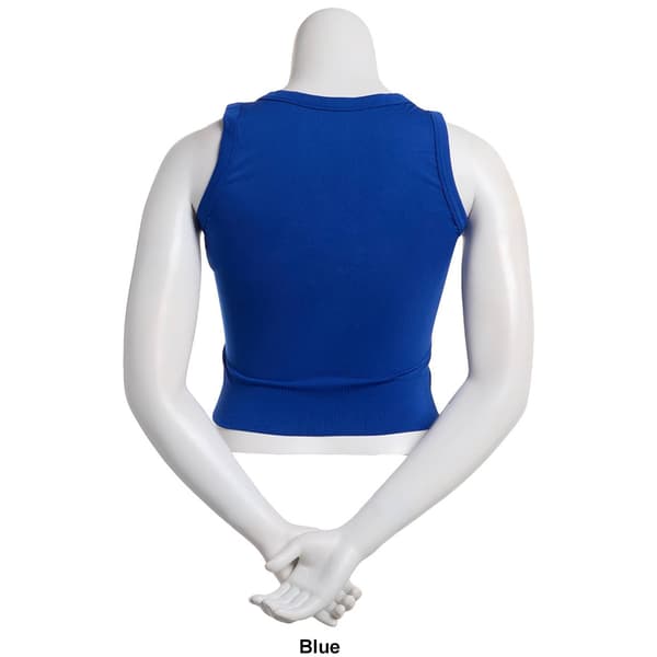 Juniors Plus One Step Up Seamless Scoop Neck Tank Top