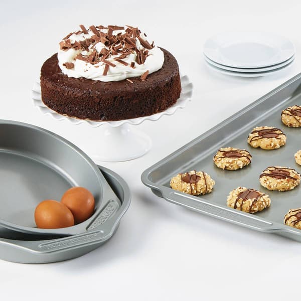 Farberware&#174; 4pc. Grey Non-Stick Bakeware Set