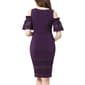 Womens Pokkori by Kimi & Kai Maternity Cold Shoulder Sheath Dress - image 3