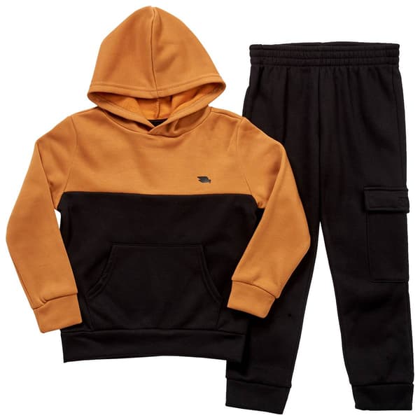 Boys &#40;4-7&#41; Tony Hawk Hoodie & Cargo Joggers - Brown Sugar - image 