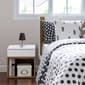 Simple Designs Sand Nickel Mini Basic Table Lamp w/Fabric Shade - image 4