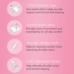Womens Exquisite Form Fully® Original Wirefree Support Bra
