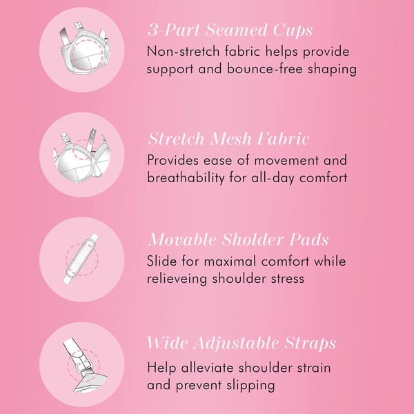 Womens Exquisite Form Fully&#174; Original Wirefree Support Bra