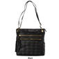 Bueno Woven Panel Large Crossbody - image 6