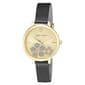 Womens Laura Ashley(R) Sunray Floral Stone Dial Watch - LA2028BK - image 1