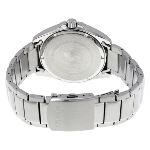 Mens Citizen® Eco-Drive Black Dial Bracelet Watch - AW0050-82E